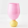 Aden Wine Glass Pink