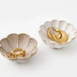 Blossom Ceramic Trinket Dish Set