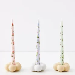 Bouquet Soy Taper Candle 4 Pack Sage