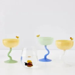 Bumble Cocktail Glass Green/Blue