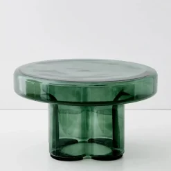 Glass Coffee Table Green