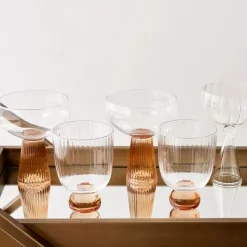 Metal Bar Cart Gold