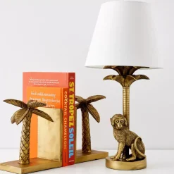 Miami Resin Bookends Gold
