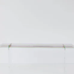 Rainbow Acrylic Side Bench Seat