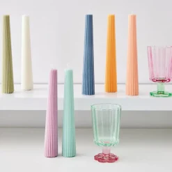 Soy Taper Candle Apricot