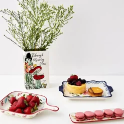 Springtime Ceramic Serving Plate